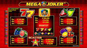 mega joker slot oyunu