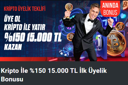 15 000 TL kripto yatırım bonusu